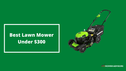 lawn mower under $300