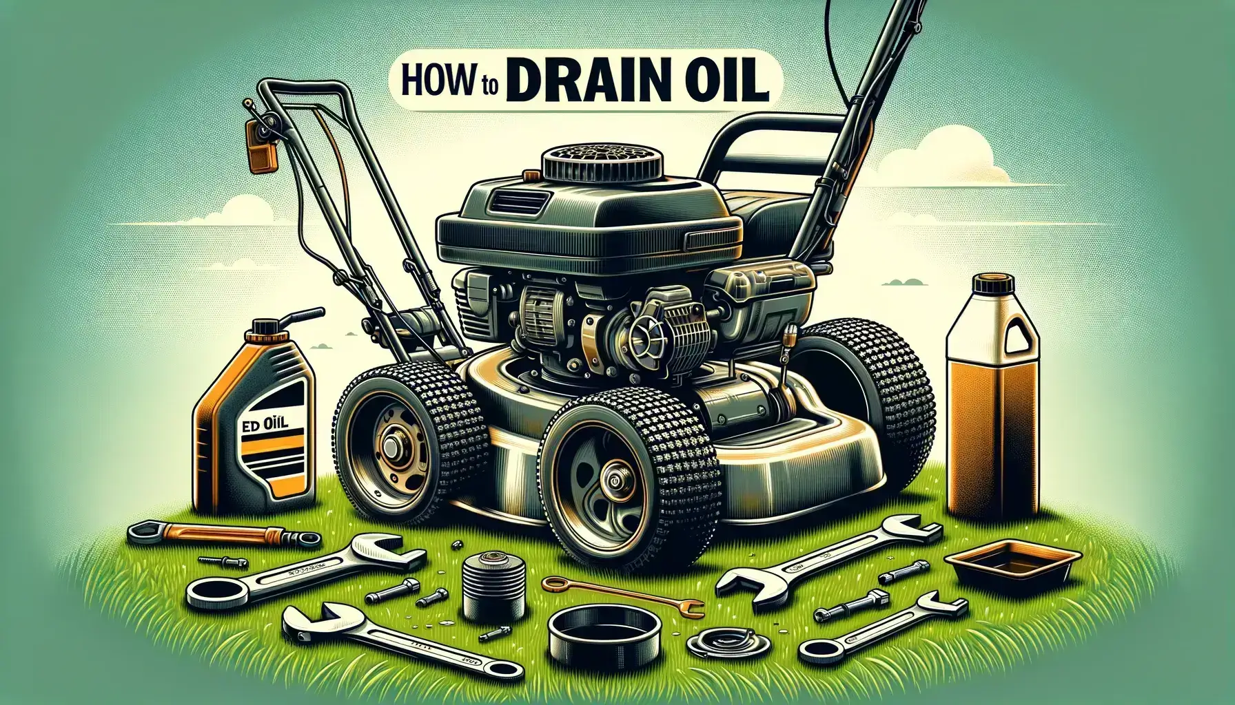 How To Drain Oil From Riding Lawn Mowers