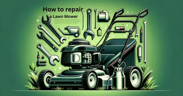 How to repair a Lawn Mower ( Detailed Guide)