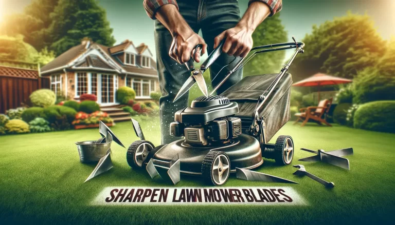 How To Sharpen Lawn Mower Blades Without Removing? 3 easy steps!